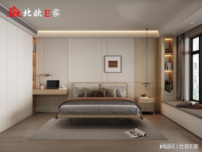 搭配方案品味生活的静谧时光麻将胡了北欧E家实木家具(图2)