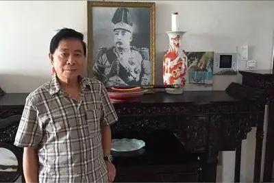 袁世凯87岁孙子太冻龄曹锟孙女罕见亮相麻将胡了免费试玩军阀后人聚会照片曝光：(图7)